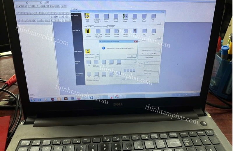 Crack password PLC FX3GA-60MT-CM